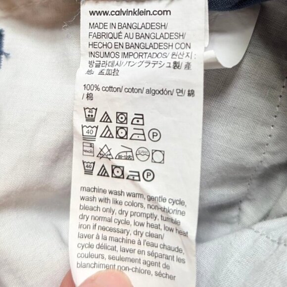 Calvin Klein Jeans Blue Cargo Shorts - Picture 5 of 5